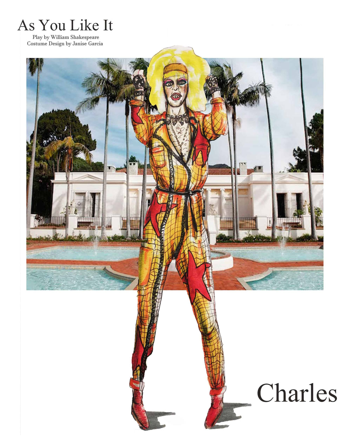 Costume design for Charles