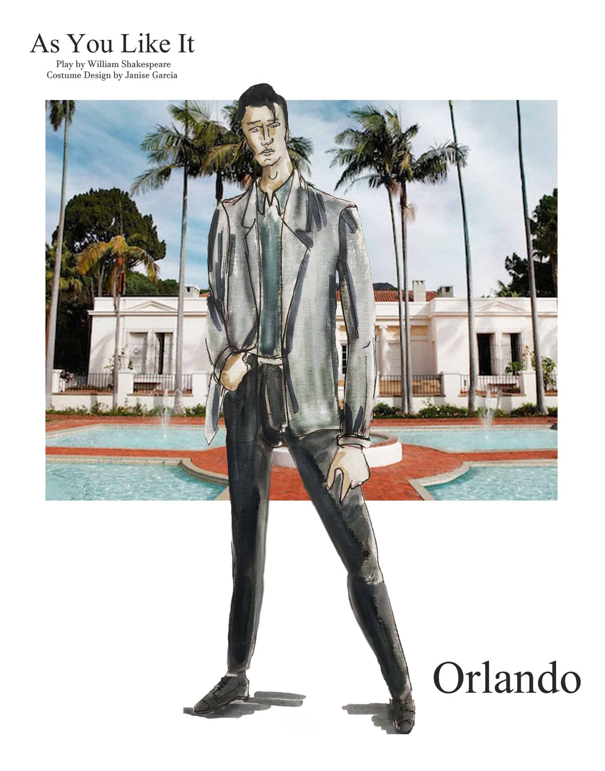 Costume design for Orlando