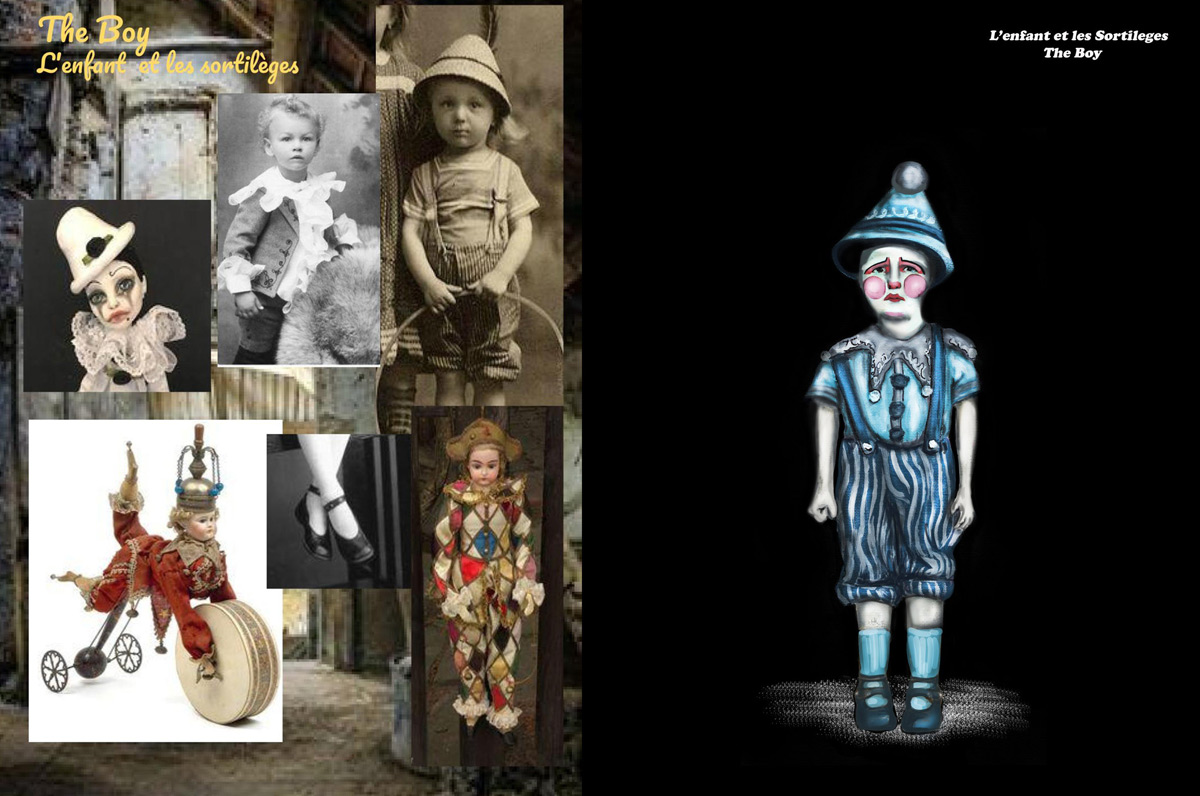 Costume design for The Boy